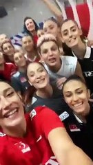 'Filenin Sultanları'ndan Avrupa üçüncülüğü sonrası ‘Naim’li kutlama