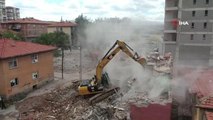 Son dakika haberleri | Ankara'da suça ve suçlulara kaynak olan metruk binalar kentsel dönüşüm kapsamında yıkılıyor