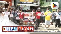 Laban TNVS, nagsagawa ng kilos-protesta vs pagpapatupad ng No Contact Apprehension Program sa QC