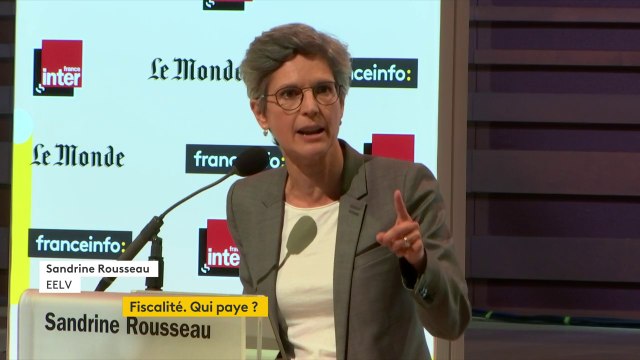Sandrine Rousseau : On augmente le Smic et on fait en sorte qu'il y ait une réforme de la fiscalité qui diminue les inégalités, parce que diminuer les inégalités, c'est à la fois écologique et social.