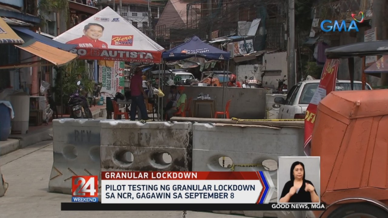 Pilot testing ng granular lockdown sa NCR, gaga...