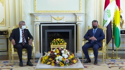 CHP heyeti IKBY Başbakanı Barzani ile görüştü