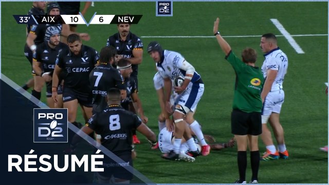 PRO D2 - Résumé Provence Rugby-USON Nevers: 26-23 - J01 - Saison 2021/2022