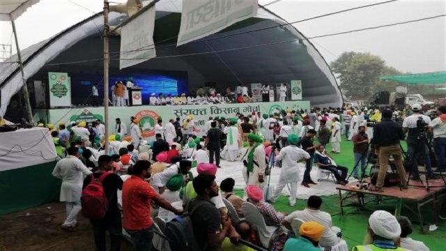 Watch mega show of Samyukta Kisan Morcha in Muazaffarnagar