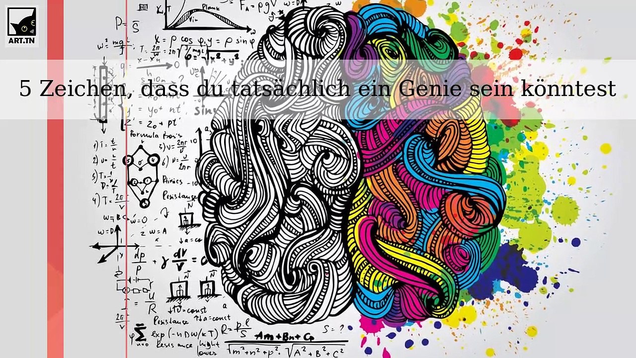 5 Zeichen, dass du tatsächlich ein Genie sein könntest
