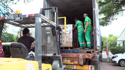 Osmangazi’den Bozkurt’a ikinci yardım TIR’ı