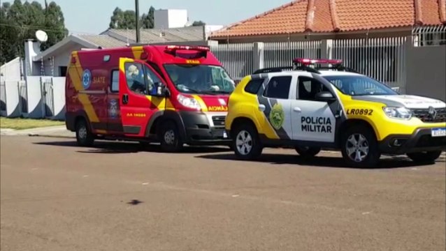 Mulher é vítima de agressão na Rua Voluntários da Pátria, na Região do Lago; Siate e PM foram mobilizados