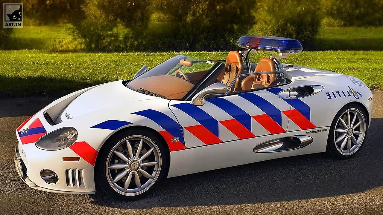 8 dintre cele mai tari masini de politie din lume