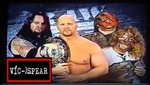 Undertaker & Steve Austin vs Kane & Manking - WWF Superstars Español Latino 1998 - Rctv