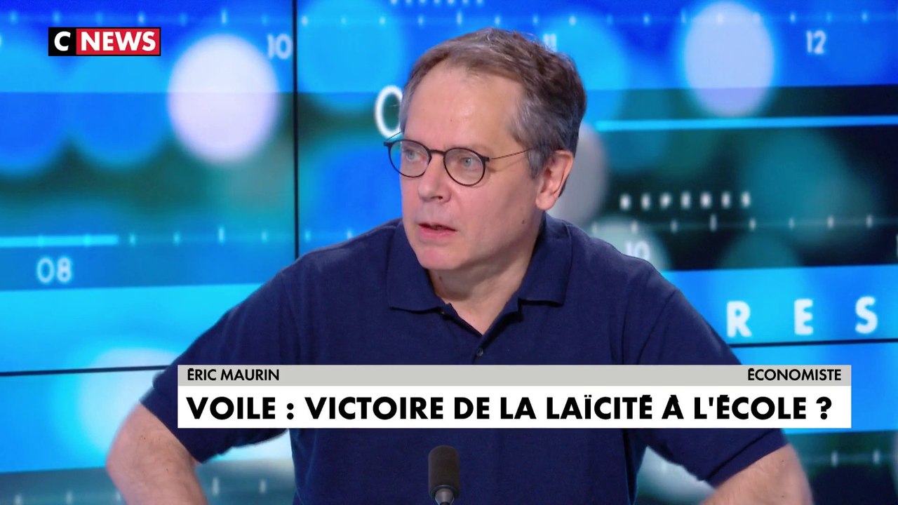 Eric Maurin : «Le voile, c'est aussi, quand c'est imposé dès le plus jeune âge, quelque chose qui en fait souffrir»