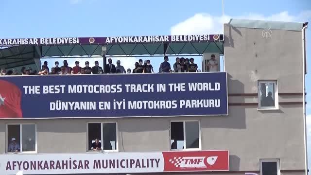 AFYONKARAHİSAR - Dünya Motokros Şampiyonası'nın 8. ayağı sona erdi