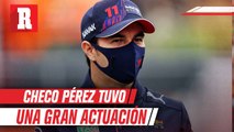 Checo Pérez consiguió finalizar en el octavo lugar en el Gran Premio de los Países Bajos