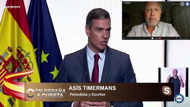 Asis Timermans: Sánchez no tendrá ningún problema en criminalizar a la oposición si ya lo hace