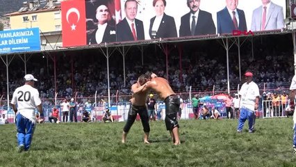 SPOR Elmalı'nın başpehlivanı İsmail Balaban oldu