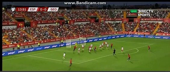 GAYA AMAZING GOAL Spain 1 - 0 Georgia