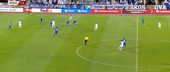 Douvikas A.GOAL  Kosovo 0 - 1 Greece Greece