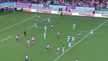 TOP 14 - Essai de Donovan TAOFIFENUA (R92) - Stade Français Paris - Racing 92 - J01 - Saison 2021:2022