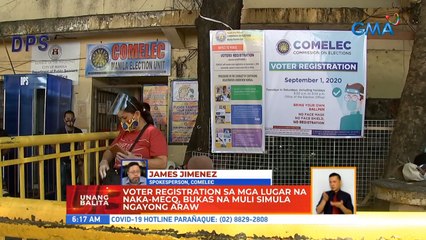 Panayam kay James Jimenez, spokesperson, COMELEC | UB