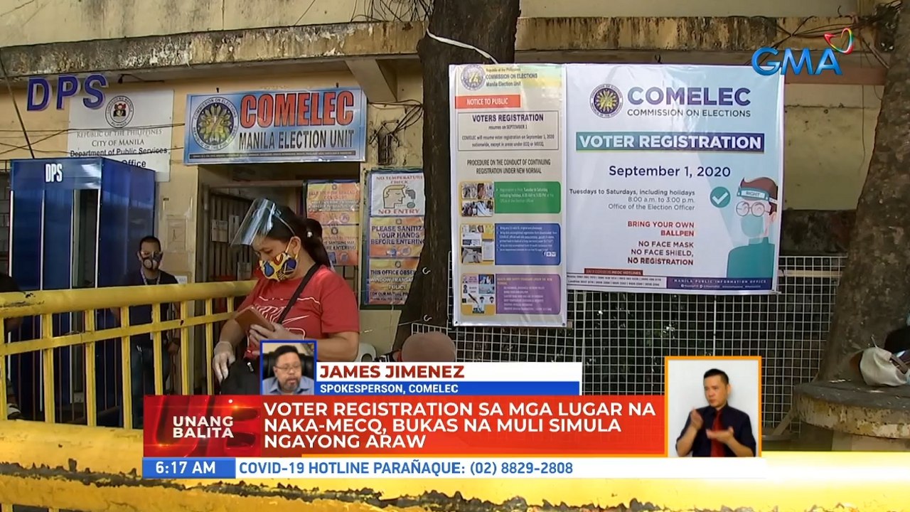 Panayam kay James Jimenez, spokesperson, COMELEC | UB