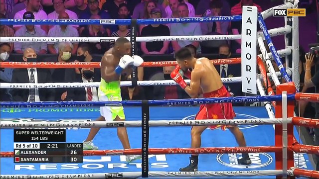 Devon Alexander vs Lucas Santamaria (07-08-2021) Full Fight