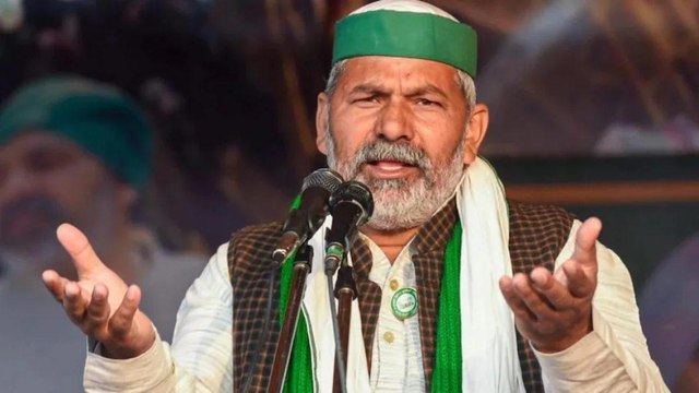 Big news: Rakesh Tikait called PM Modi and CM Yogi outsiders