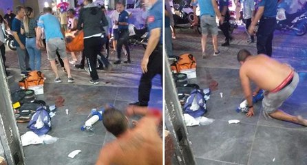 Restoranda meydan savaşı gibi kavga