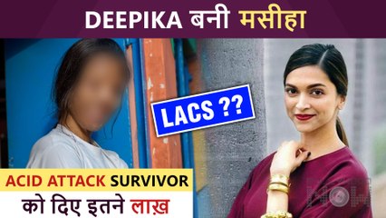 Deepika Padukone's Big Gesture, Helps An Acid Attack Survivor Monetarily
