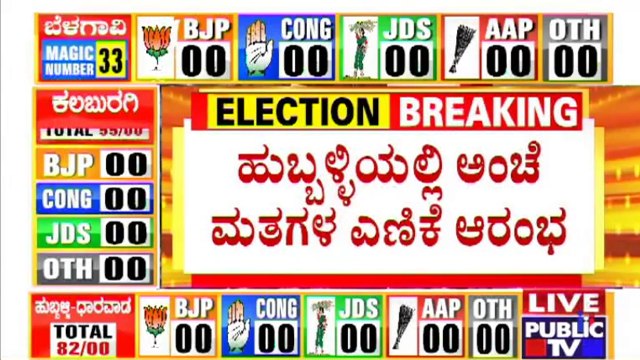 City Corporation Election Counting Begins At 8 AM | Hubballi-Dharwad | Belagavi | Kalaburagi