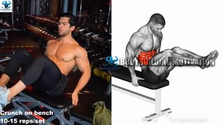 12 BEST ABS EXERCISES WITHOUT EQUITMENT | GET 6 PACK AT HOME | BODYBUILDING MOTIVATION