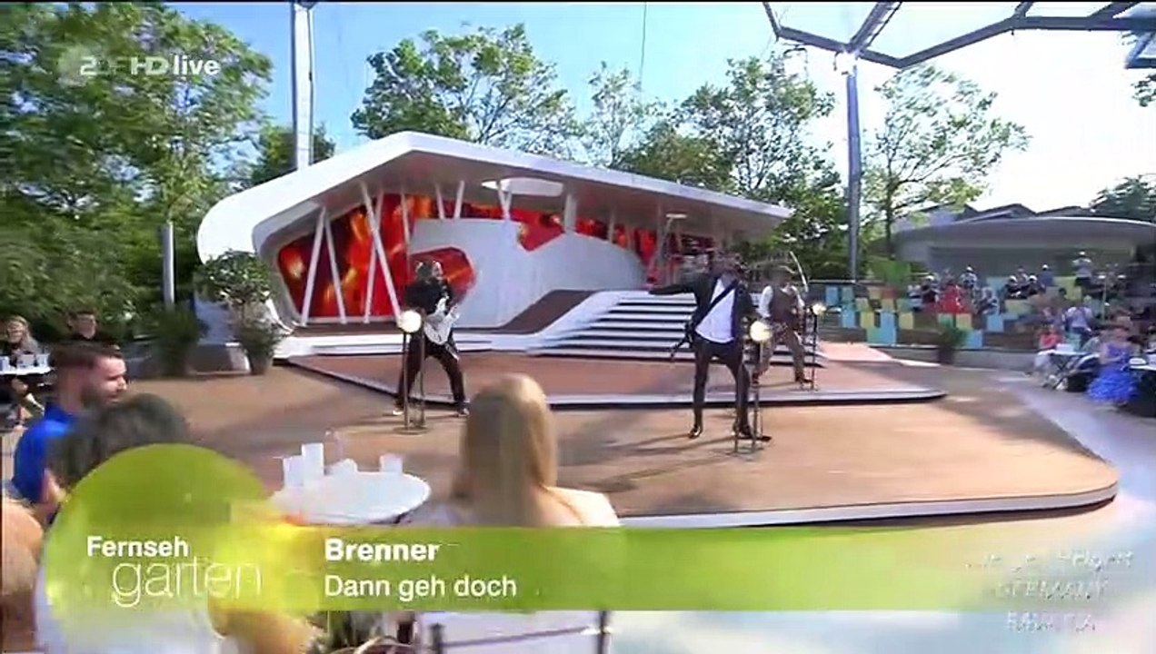 BRENNER - Dann geh' doch - |  ZDF-Fernsehgarten, 05.09.2021