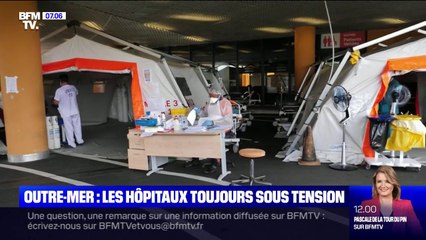 En Outre-mer, la tension hospitalière reste très élevée