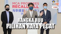 MCA rangka RUU pecat wakil rakyat untuk elak lompat parti