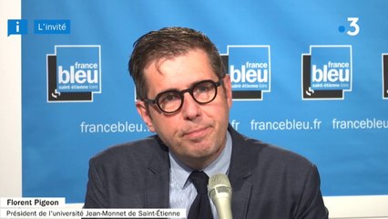 Florent Pigeon, président de l'université Jean Monnet