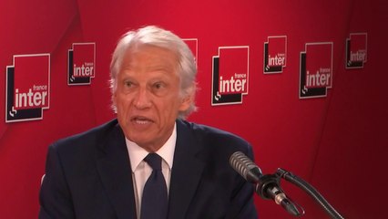 Dominique de Villepin : "Les démocraties sont incapables en général de reconnaôtre publiquement leurs erreurs : George Bush, Tony Blair n'ont jamais eu à rendre compte des méfaits de leur politique"