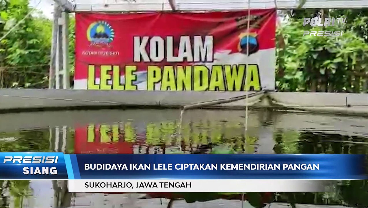 Polres Sukoharjo Gelar Pelatihan Ketahanan Pangan dengan Budidaya Lele
