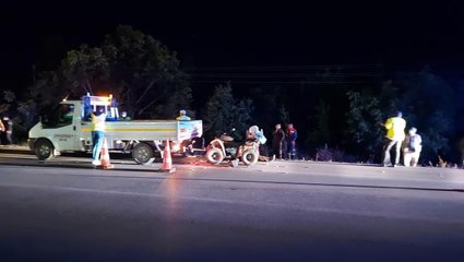 Son dakika haberleri! ATV aracı kamyonete çarptı: 2 ölü