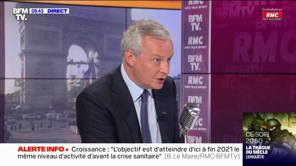 Bruno Le Maire: "Il peut y avoir le 1er octobre une revalorisation automatique du SMIC"