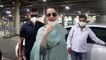 Bollywood Actress Kangana Ranaut Spotted at Mumbai Airport |FilmiBeat