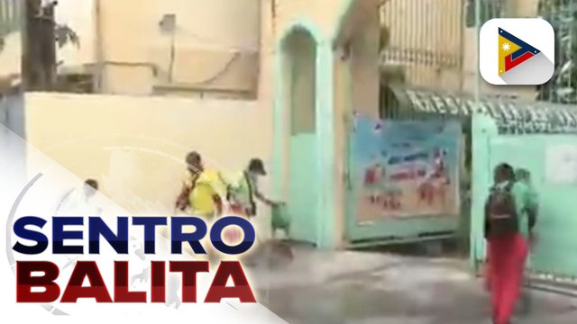 MMDA, nag-inspeksyon sa mga paghahanda ng ilang mga paaralan bilang bahagi ng oplan 'Balik Eskwela'