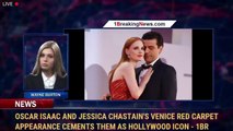 Oscar Isaac and Jessica Chastain's Venice Red Carpet Appearance Cements Them as Hollywood Icon - 1br