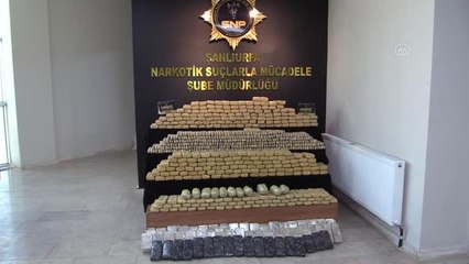 ŞANLIURFA - 275 kilogram eroin ele geçirildi