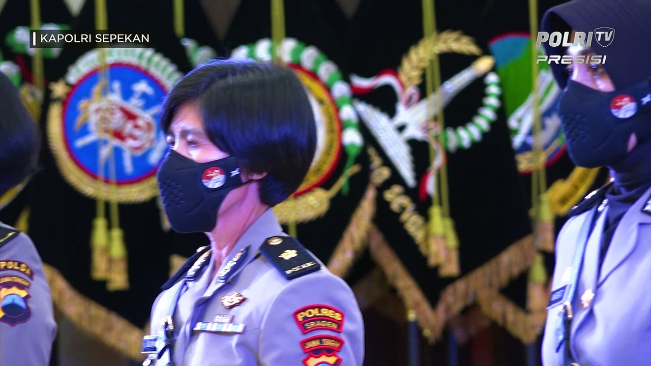 KAPOLRI SEPEKAN : Kapolri Apresiasi Peran Polwan Dalam Kepolisian RI (2/3)