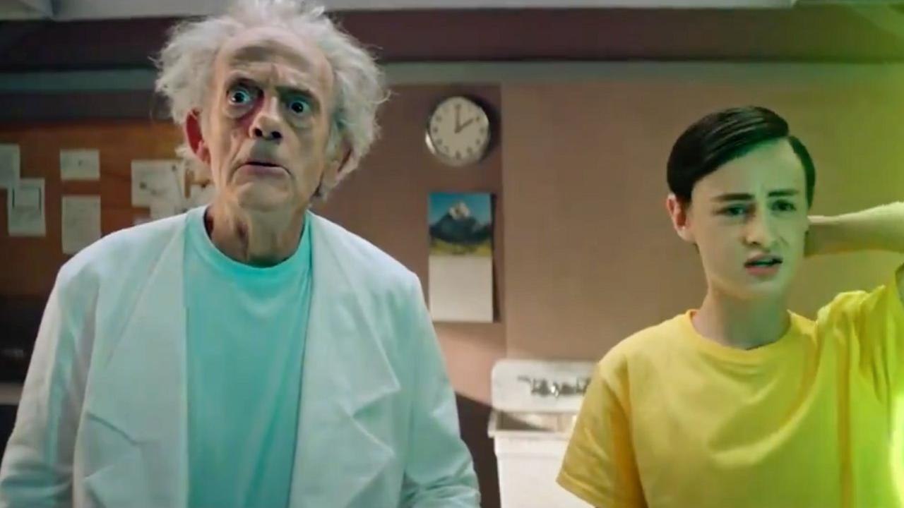 Christopher Lloyd as Rick Sanchez! | Live-Action Rick and Morty - 2021
