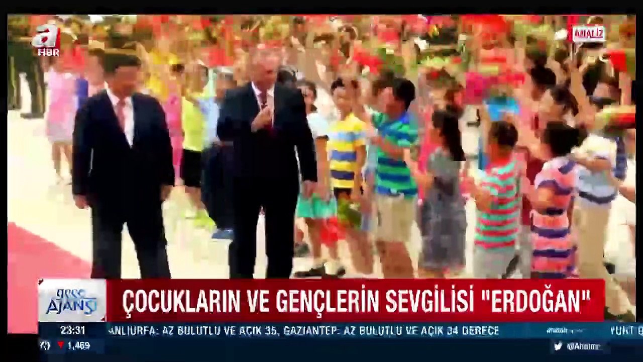 A Haber'den, 'Erdoğan'ın çocuk sevgisi' haberi: "Çocukların hayallerini gerçekleştiren lider: Recep Tayyip Erdoğan"