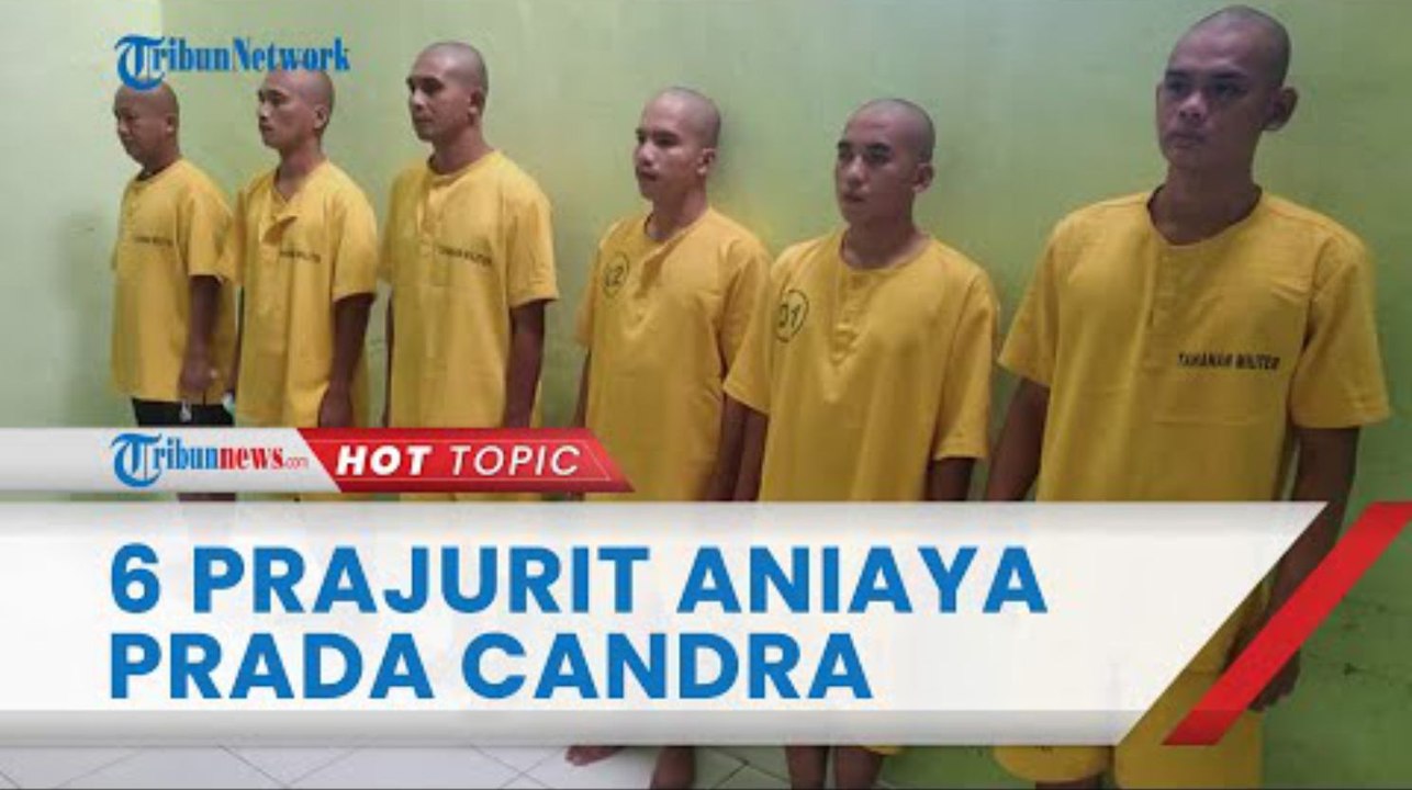 Tampang 6 Oknum Prajurit yang Diduga Aniaya Prada Candra hingga Tewas, Kini Telah Ditahan TNI AD