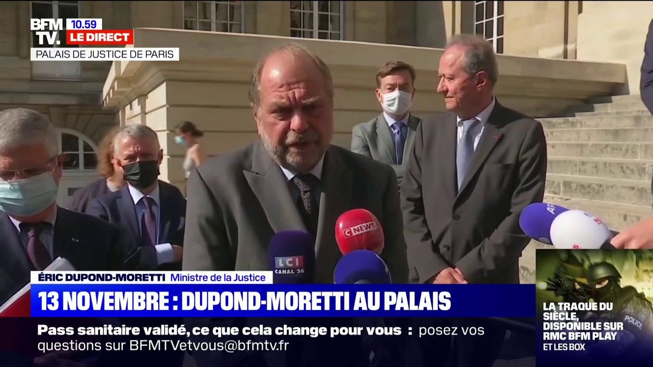 Éric Dupond-Moretti sur le procès du 13-Novembre: "C'est le procès de tous les superlatifs"
