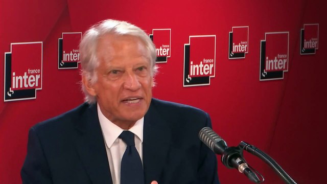 Dominique de Villepin : Les armées n'ont pas réglé la question terroriste, elles ont aggravé les choses