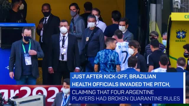 Argentina squad head home from Brazil