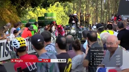 Roglic wins final stage of La Vuelta and seals third successive overall title