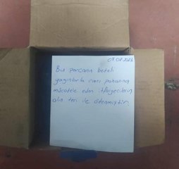 Son dakika haberi! Çanakkale'ye duygulandıran kargo: "Bu parçanın bedeli itfaiyecilerin alın teri ile ödenmiştir"